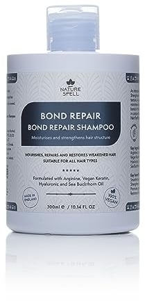 Nature Spell Bond Repair Shampoo, 300 ml, stärkt die Haarstruktur, für alle Haartypen geeignet