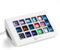 A.JAZZ AKP153 Stream Studio - Teclado controlador tipo C con cable con 15 teclas macro LCD y 1 pantalla lateral, soporte desmontable para múltiples acciones activadas en Win MAC, Twitter, TikTok,