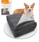 GYURO 100% wasserdichte hundedecke, hundedecke groß waschbar mit Rutschfester Rückseite, kann Möbel Bett Sofa schützen (Grau, 157 * 208CM)