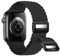 AidorMax Bracelet Tressé Compatible avec Apple Watch 49mm 46mm 45mm 44mm pour Femmes Hommes, Bracelet de Remplacement avec Boucle Magnétique Réglable pour Séries 10 9 8 7 6 5 4 SE Ultra (Noir)