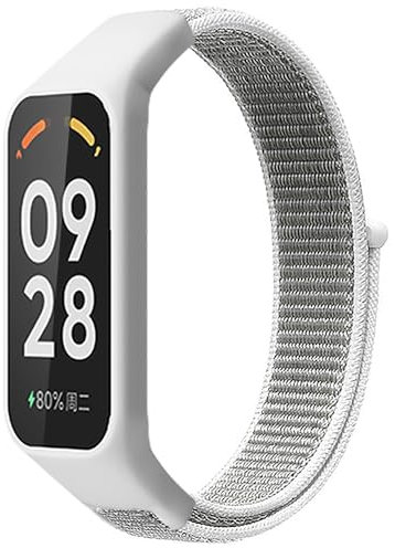 FYISWHO Respirant Sport Bracelet pour Xiaomi Smart Band 8 Active, Nylon Bracelets de Remplacement pour Redmi Smart Band 2