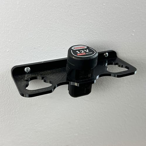 Akkuhalter für 3 Bosch 12V Professional Akkus Wandhalterung Halter Halterung