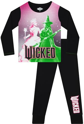 WICKED Mädchen Schlafanzug | Schlafanzüge Für Mädchen | Pyjama Kinder