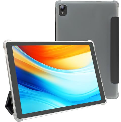 VASOUN 10 Inch Tablet with Case, Tablet PC Android with 4GB(2+2GB Expand) RAM 32GB ROM,1.6GHz Processor,6000mAh Battery,1280 * 800 IPS,Dual Speaker, Dual Cameras,Type C(Grey)