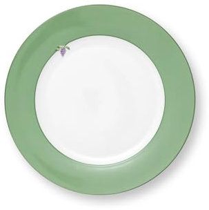Pip Studio Lily&Lotus Uni Light Green Speiseteller 26,5cm