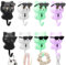 Samamoca 4 Stück Cool Cat Schlüsselhaken,Selbstklebende Hakenschlüsselhaken Katze,Schlüsselhaken Katze Sonnenbrille,Cool Cat Hook,Sonnenbrille Katze Schlüsselhaken