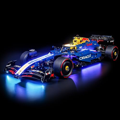 BRIKSMAX Licht für Oracle Red Bull Racing RB20 F1 Rennauto 42206 - Compatible with Lego Technic Bausteinen Modell - Ohne Lego Set