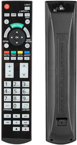 Il telecomando N2QAYB000715 è compatibile con Panasonic Viera TV TX-L42DT50B TX-L42ET50E TX-L42ET50Y TX-L42WT50T TX-L47DT50 TX-L55DT50Y ricambio per controller