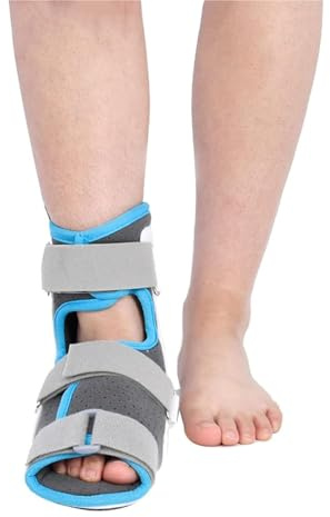 Walking Boot Ankle Splint, Metatarsal fixation brace, Stable Foot Ankle Support Fracture Boot, Adjustable Foot Ankle Splint Foot Drop Brace Orthosis Splint, Hemiplegia Foot Drop.(Left,Medium(38)