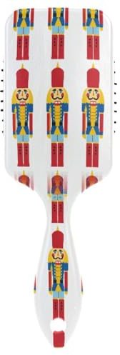 Ttgoth Nutcracker Hair Brush for Women & Men Anti Static Air Cushion Comb Paddle Detangler Hairbrush Detangling Brush for Curly, Straight, Wet or Dry Hair