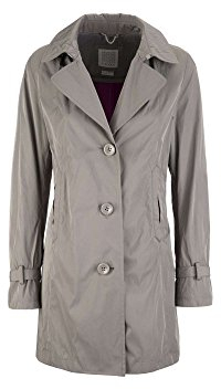 Geox WOMAN JACKET Giubbotto Donna,Grigio (Rock/Bright Orchid F1409), 44