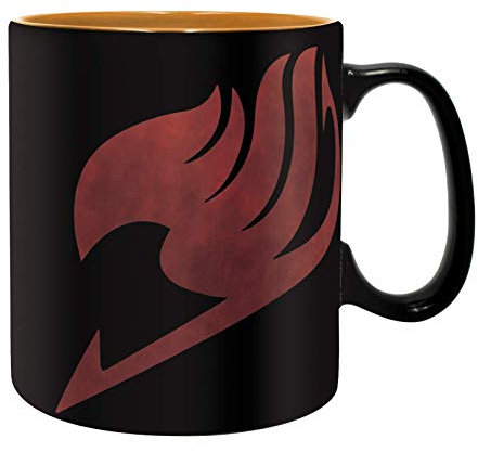 ABYSTYLE - FAIRY TAIL - Mug - 460 ml - Lucy, Natsu & Emblème