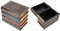Hztyyier 7.9 * 6.3 inch(#2) Boîte de rangement vintage décoratif faux livre boîte de rangement étagère de bureau à domicile décoration Office Supplies Office Supplies