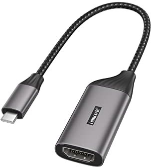 Lemorele USB C 4K, Thunderbolt 3 auf HDMI Adapter, USB C HDMI für MacBook Pro 2020, MacBook Air 2020, iPad Air 4 iPad Pro 2021, Samsung Galaxy S20/S10, Dell XPS 13/15 Usw