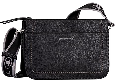 TOM TAILOR, ARLENE, Damen, Umhängetasche, S, Schwarz
