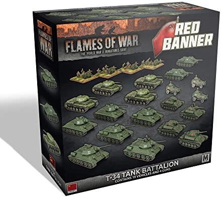 Red Banner T-34 Tank Battalion Army Deal