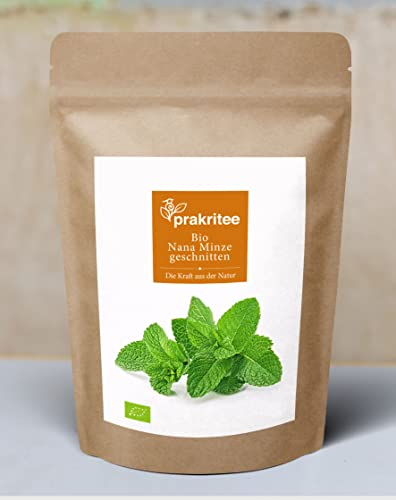 Bio Nana Minze geschnitten 100g | Nanaminze Tee | Marokkanische Minze