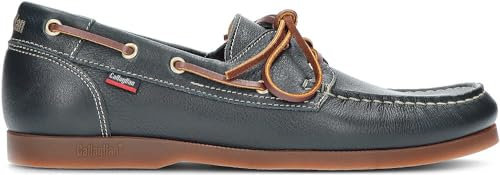 Callaghan - 51600 Marino - Zapato naútico de Piel, con Cordones, sueal de Goma, para: Hombre Color: Marino Talla:44