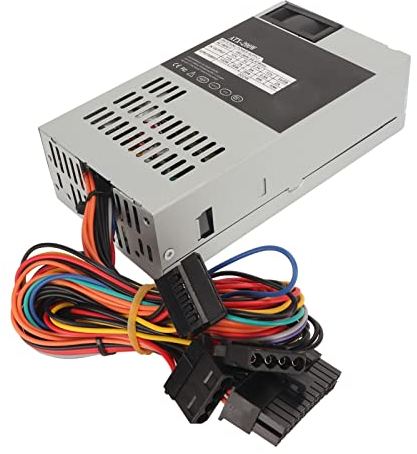 Bloc d'alimentation 200 W, Bloc d'alimentation pour Ordinateur, Petit Châssis 1U Plug and Play en Alliage D'aluminium à Refroidissement Rapide pour Bureau ATX pour Système