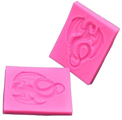 Drache Gießen Fondant Epoxyharz Resin Mold Har Silikonform Abformen Gießform