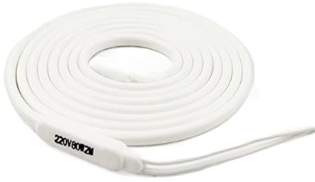 Pfeife Haus 220 V Abtau-Heizdraht for Kühlhaus, Kühlung, Hauswasserableitung, Entfroster, 20 W bis 400 W, 7 mm, 5 mm Boden Elektronik (Size : 5 Meter 200W)