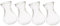 GOOHOCHY 4pcs Hyacinth Vase Mini Terrarium Glass Decor Glass Planter Wedding Glass Vase Decorative Glass Vase Hydroponic Vase Plant Hydroponic Container Vase Decor Office Glass Vase