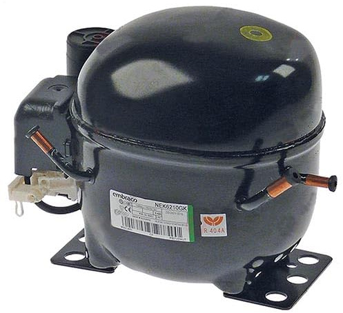 NEK6210GK COMPRESSORE EMBRACO MOTORE PER REFRIGERAZIONE GAS R404a