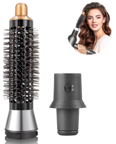Chuancheng 20 mm kleine, runde Volumenbürste und Adapter für Dyson Supersonic Haartrockner HD01 HD02 HD03 HD04 HD08 Aufsatz für Dyson Airwrap HS01/HS05