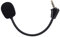 Micrófono de juego de repuesto para HyperX Cloud II Wireless – Auriculares para juegos en PC PS4 PS5 Nintendo Switch, micrófono con barra extraíble de 3,5 mm