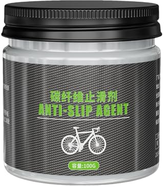 Carbon-Montagepaste, Carbon-Paste - 100g Kohlefaser-Antirutschfett - Lenkervorbauschmiermittel, Montagefett, Fasergriffpaste für Sattelstützen-Mountainbike-Rahmen, Pedale