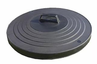 TRTO 1Pcs 110 Litre Bin Replacement Lid – Sturdy Plastic Cover for Waste Bins Useful For Dustbins