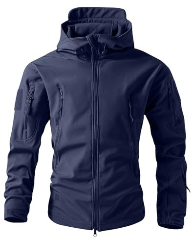 Generisch Tactical Leichte Armee Angeljacke Herren, Black Friday Deals, Jagd Jacke Camouflage Army Parker Outdoor Windbreaker Jacket Jagdjacke L