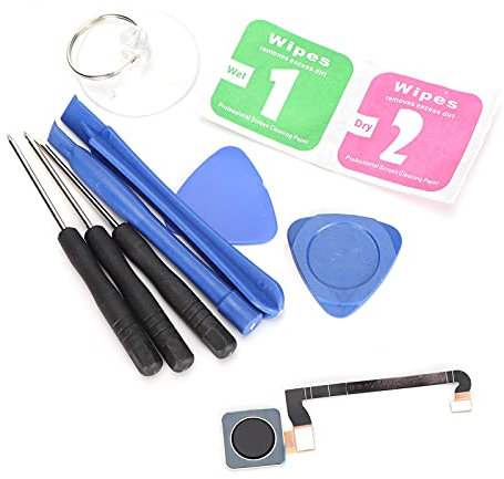 Rankomu Bouton d'identification d'empreintes digitales - Câble flexible - Capteur d'empreintes digitales de rechange pour smartphone Google Pixel 3 - Noir - 14 cm