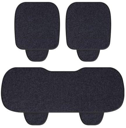 Auto Sitzkissen, für VW T5 T5.1 T6 T6.1 Sitzauflagen Vorne Gegen Schwitzen Anti Rutsch Autositzschoner Atmungsaktiv Universal,A