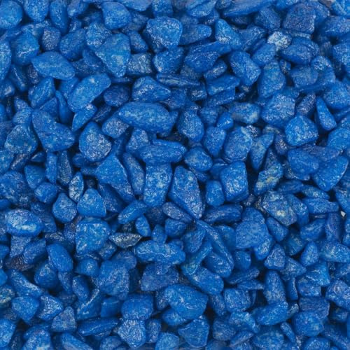 Dekosteine 5-8mm 500g. Dekoration Farbsteine Dekokies bunte Steine. BLAU