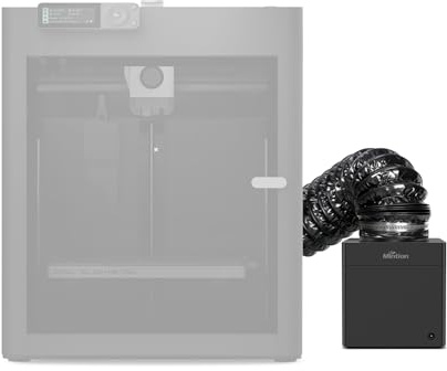 Mintion V1 3D Drucker Filtersystem, HEPA H13 & Aktivkohle Filter, für ABS/ASA/PA/PETG/PLA Dämpfe & Partikel, 60m³/h Luftreiniger für geschlossene 3D Drucker