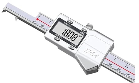 Calibro digitale per la misurazione di scanalature, misuratore di larghezza interna della scanalatura con schermo LCD, 3-150 mm, 3-200 mm, 4-300 mm, strumento di misurazione di precisione