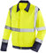 teXXor 4116-XXL Warnschutz-Jacke Davenport, Größe XXL, Warngelb/Marineblau