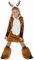 Mottoland Kinder Kostüm REH Rehkitz Rentier Feline Kleid braun Fasching Karneval (116)