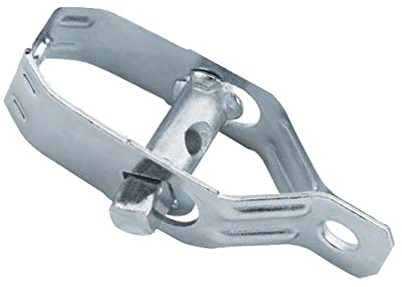 Systafex® Drahtspanner Maschendrahtzaun Spanner Zaun verzinkt 10 Stück (Silber Verzinkt)
