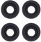 Yushu 4 cuscinetti auricolari di ricambio in morbida spugna per Plantronics H251/H251N/HW251N/H261N/H51/HW291N/SP11/HW111N, accessori per cuffie, borsa da trasporto per cuffie da viaggio