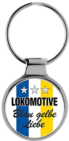 KIESENBERG 3D Schlüsselanhänger Leipzig Lok Fan Geschenk A-90231