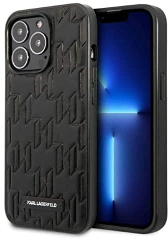 Karl Lagerfeld KLHCP13XMNMP1K Hülle für iPhone 13 Pro Max 6,7 hardcase schwarz/