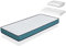 DORMISSIMO Pack Kindermatratze 90X200 PROMO CONFORT Höhe 14 cm H2 + 1 Memory Foam Kopfkissen 90x35 cm + 1 Matratzenschoner 90X200 cm