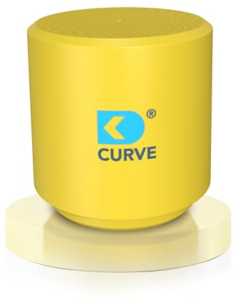 CURVE - Innovativer Luftreiniger mit Granulat - Entfernt 99% Keime und Gerüche - Für Auto, KFZ, LKW, Camper, Zuhause - Ohne Strom und geräuschlos - Spring Yellow