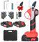 Forbici Potatura Elettriche - 35mm Cesoie Potatura Elettriche Professionali Con 2 21V/2000 mAh Batteria - Forbici a batteria Pruning Shears da potatura per potatura per Giardinaggio Albero