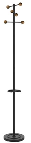 UNILUX Welcome portemanteau Bois et Noir