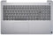 Replacement Upper Case Palmrest for Lenovo ideapad 3-15ITL6 3-15ADA6 3-15ALC6 Series Laptop with Backlit Keyboard with Touchpad Assembly Part 5CB1B65660, Gray