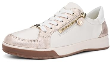 ARA Damen Schnürschuh Rom Sand,Cream,Weiss