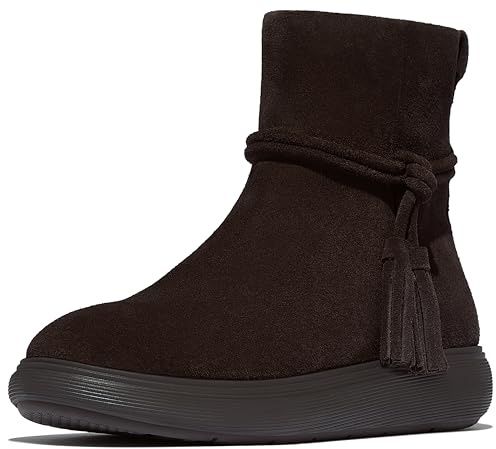 Fitflop Damen Iq-comff Tassel Suede Short BootsStiefelette